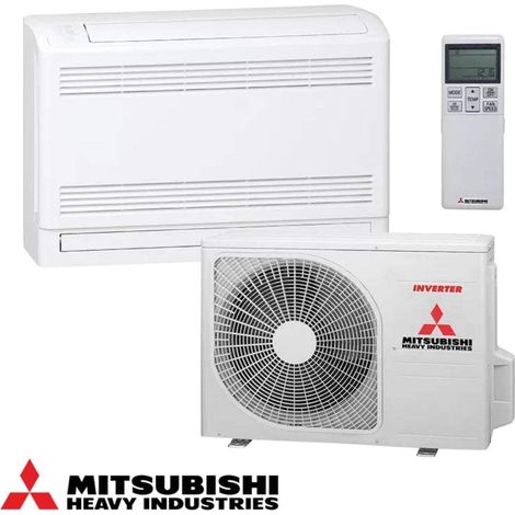 Inverter-Klimaanlage Mitsubishi Heavy Industries SRF25ZS-W + SRC25ZS-W Standklimaanlage (1/3)