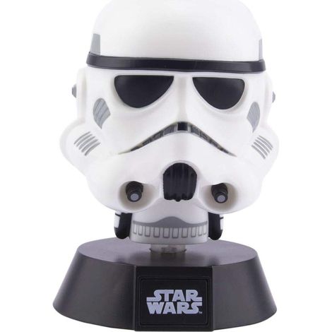 Lampada LED Star Wars Stormtrooper 10cm - Luce Icona Decorativa PP6383SW (1/4)