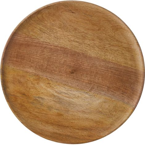 Mica Decorations Assiette décorative Brun H2xl40xL40cm (1/2)