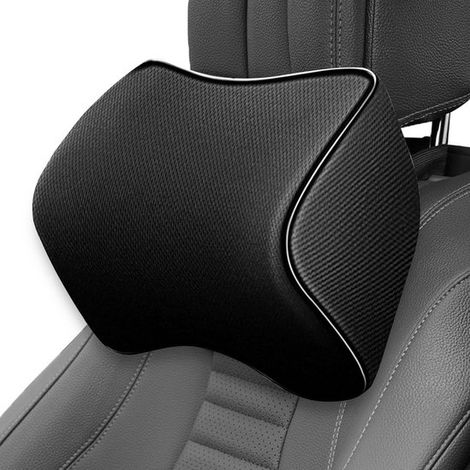 Cuscino poggiatesta e per il collo in memory foam per sedili auto, sedie da ufficio e da gaming. (1/2)