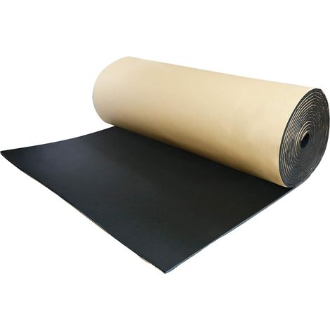 sourcing map Tapis Isolation Thermo-Acoustique Pour Auto, 1pc, 100x60cm  Taille 40x24 Pouces (100x60cm), Mousse À Cellules Fermées, Pour Toits/Portes/Roues/Coffre/Tablette, Installation Facile (1/5)