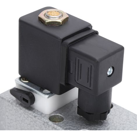 4-Wege-Magnetventil, 2-Positionen, Vierkantkopf, einfachwirkend, Verteiler G1/4" Q24DH-8AC110V (1/5)