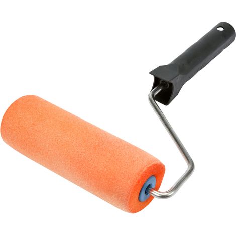 Flok-Malerrolle 5x15 cm mit 6 mm Griff