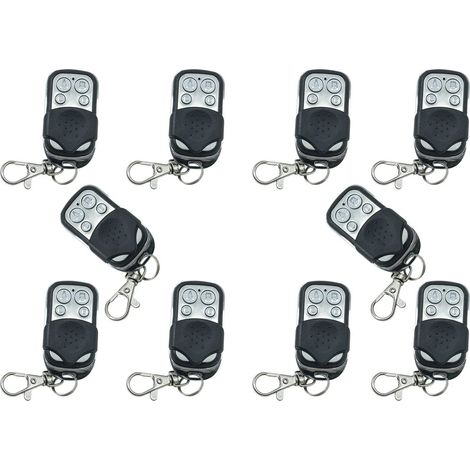 Telecomando Universale Cancello Automatico 10pz Luce Led Frequenza 433MHZ