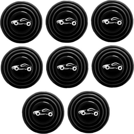 Tampon Anti-Silicone - Universel - 8 pièces - Anti-Bruit - Anti-Collision - Décoration Automobile (1/4)