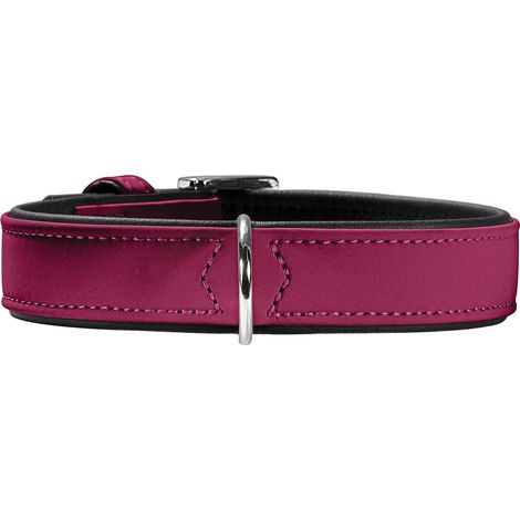 Halsband Softie 30, 18-24 cm Kunstl-Nubuk himbe/Nappa schw.