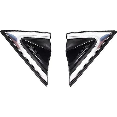 paire de moulures de rétroviseur avant compatibles avec Hyundai Santa Fe, coin triangulaire 86180-2W000 86190-2W000 (1/5)