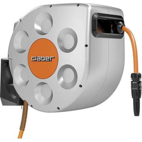 Portamanguera jard 20mt mural claber rotoroll autom d8696000