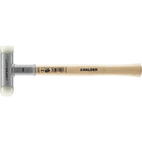 Halder SUPERCRAFT-Schonhammer 30mm m. 1 abger. Kopf rückschlagfrei (1/5)