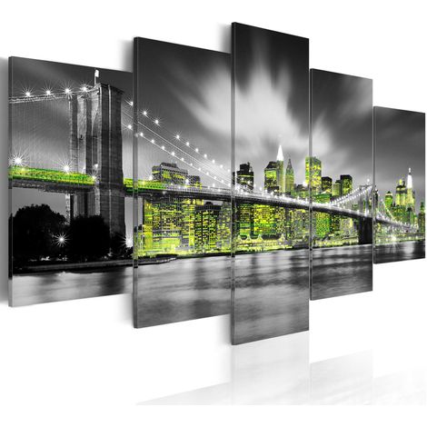 Quadro - Anima lime di New York - 200x100 (1/4)