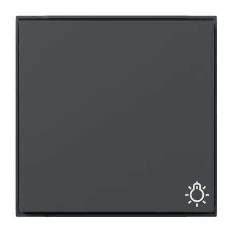 Gira Tecla Símb. Luz Gira TX44 (WG UP) Antracita [328567], 3285 67