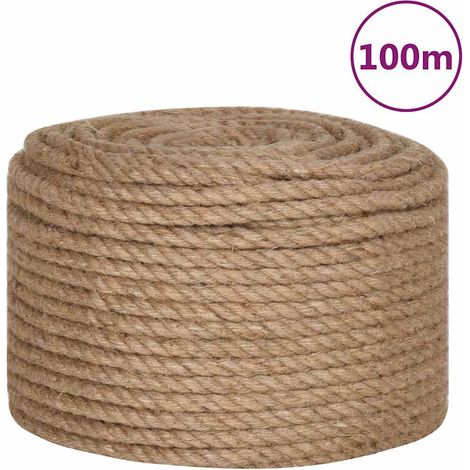 Corde 100 % jute 10 mm 100 m (1/5)