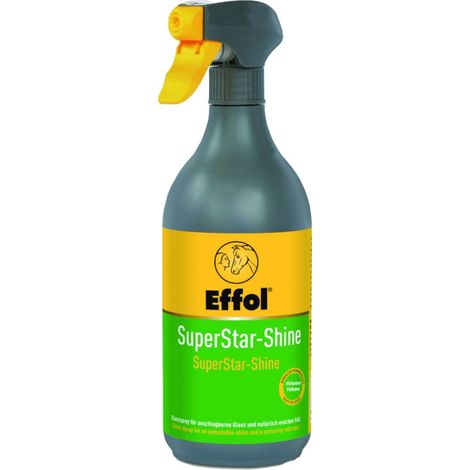 Effol SuperStar-Shine 0,75 l - Spray brillant pour le pelage, la crinière et la queue des chevaux