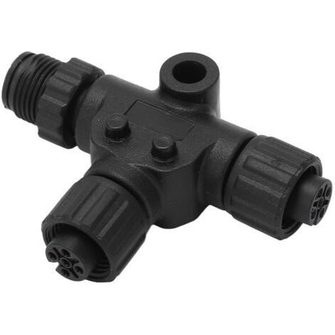 QORVA-Pour connecteur NMEA 2000 T 3 ports 5 broches filetage M12 IP67 étanche réseaux Garmin (1/5)