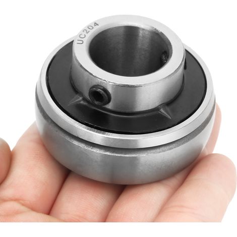 Roulement à billes en acier plaqué UC204 20 mm (1 pièce) (1/5)