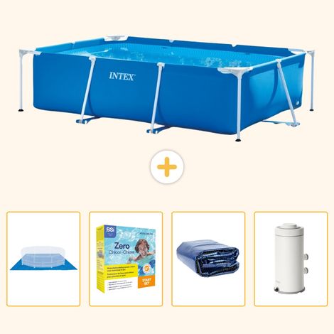 Intex Piscine Tubulaire Rectangulaire - 300x200x75 cm - 5-pièces S71 (1/5)