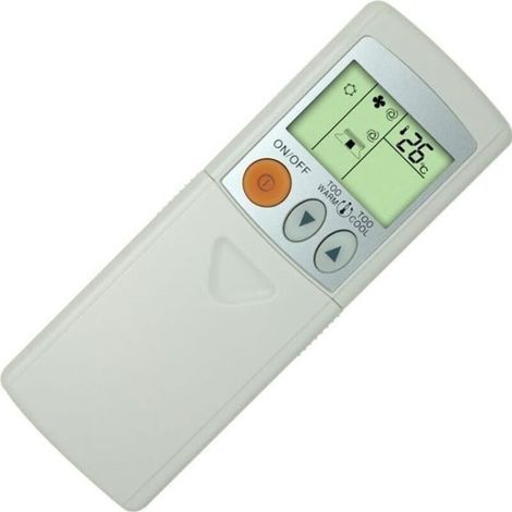 Telecomando di ricambio per condizionatore Mitsubishi KM05B MSZ-GA35VA KD06ES KD07BS KP07BS KP06DS KM09A (1/2)
