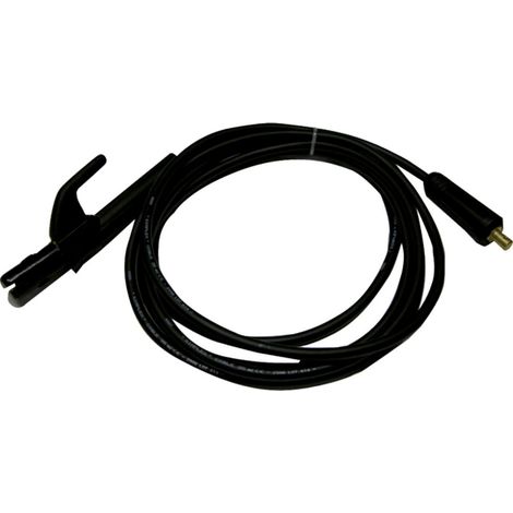 Schweißkabel-Set mit E-Halter 5 m 200 A (25 qmm) PVC