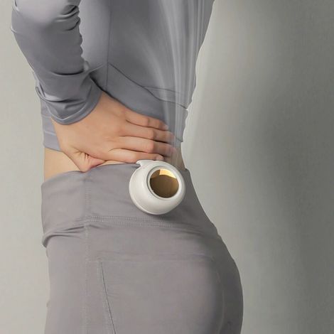 Ventilatore portatile senza pale, silenzioso e ricaricabile, con corpo rotante, adatto per uso esterno, viaggi e ambienti d'ufficio.