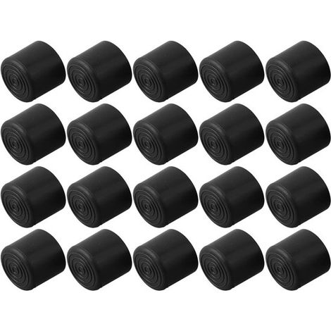 20 tapas de goma para patas de silla，protectores de patas de silla，cubiertas para patas de silla，reducción de ruido (22 mm) (1/5)