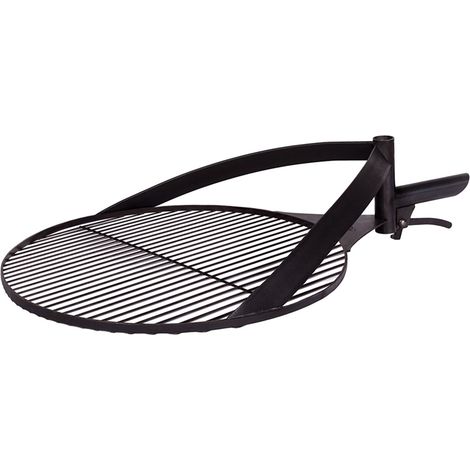 CookKing Stahl Grillrost 60  Inkl. Griff  Zubehör für Feuerschale Bandito & Montana X  60 cm