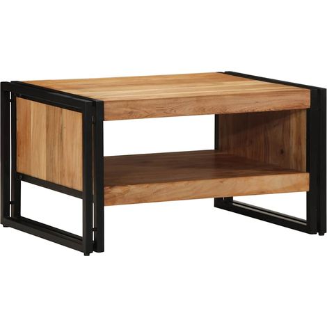 Couchtisch 70x50x38 cm Massivholz Akazie