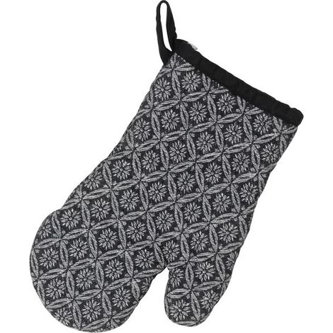 Gant 18 X 28 Cm Carreaux Noirs - Gianna - Kela