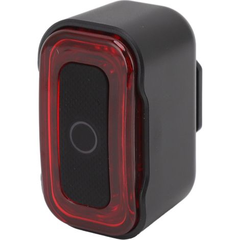Feu arrière intelligent A07 pour vélo, 16 LED, chargement USB, détection de freinage, idéal pour VTT.