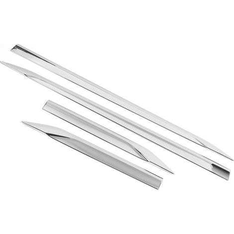 Bandes de moulage de carrosserie de porte latérale de voiture, 4 pièces, placage ABS adapté pour Harrier Venza XU80 2020 2021 (1/5)