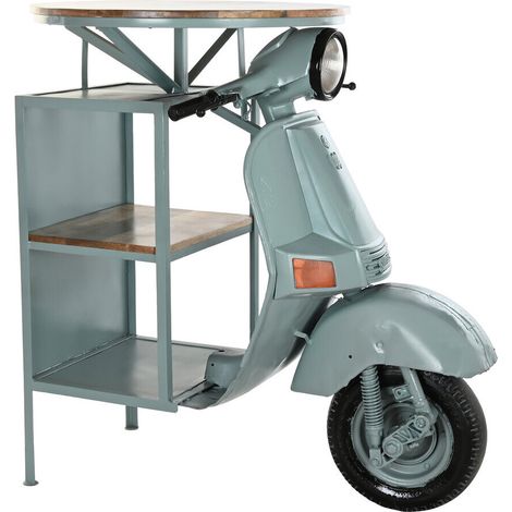 Table Fer Mangue 116X72X110 Moto Porté Vert Menthe (1/5)