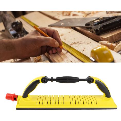 70400MM manuelles Schleifbrett aus Schleifpapier zum Schleifen von Wandspachtelmasse, Autobeflockung, Schleifen und Polieren von Klebstoffen, mit Staubabsaugungsanschluss. (1/5)