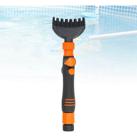Cepillo de filtro de cartucho de piscina ABS, potente herramienta de limpieza manual con accesorios, ideal para el mantenimiento de equipos para deportes acuáticos. (1/5)