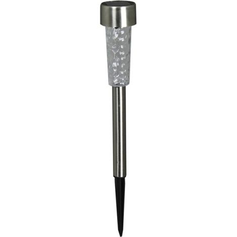 Baliza ilumin led solar 1x2 3aaa inox garda luxform (1/4)