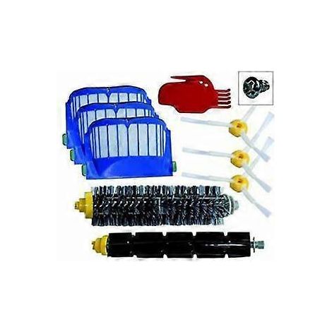 Wartungsset für iRobot Roomba mit Bürsten und Filtern – 500er Serie 600 585 595 620 630 650 660 680 690