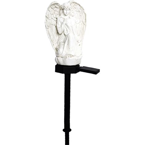 Luminaire Solaire Jardin Ange - LED Étanche IP55 - Batterie 600 mAh - Pour Allée Jardin Terrasse Pelouse - 1 Pièce (1/5)
