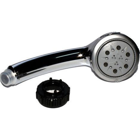 Doccia universale abs cromato 5 getti Bossini Mistic diametro 80 mm autopulente (1/2)