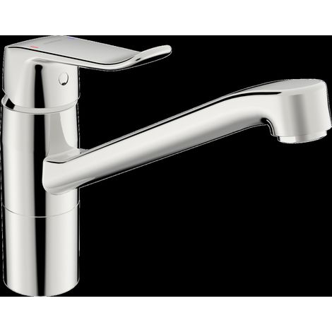 HANSA HANSACARE Küchenarmatur, Ausladung 214 mm, chrom, 46102206 (1/5)