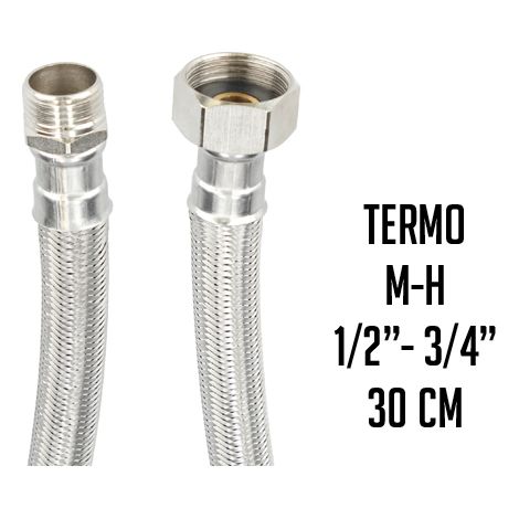 Latiguillo Fontastock Acero Inoxidable acero inoxidable AISI 304 (1/2)
