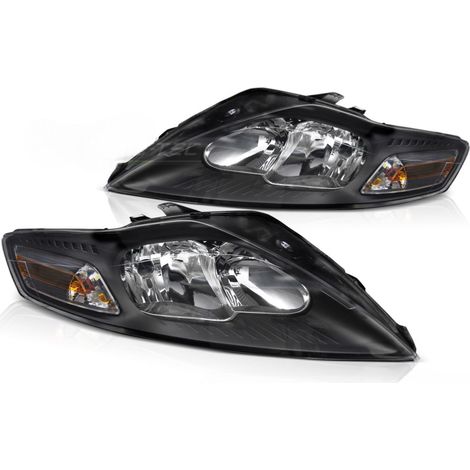 Paire de feux phares Ford Mondeo 11-14 Daylight Noir-42247244