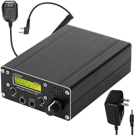 USDX Kurzwellen-Transceiver, USDR V2 8-Band SDR-Transceiver HF SSB QRPLCD, US-Stecker (1/5)