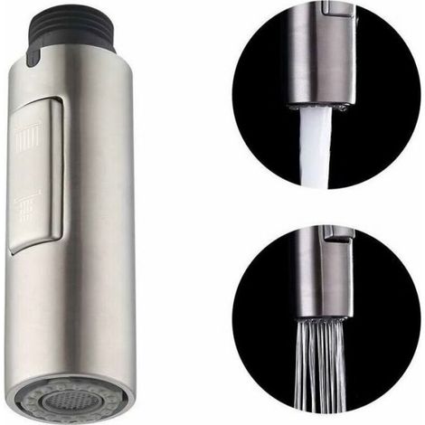 Embout Robinet Cuisine de Rechange DouchetteTête de Robinet Amovible Universelle (G1/2 (1/4)