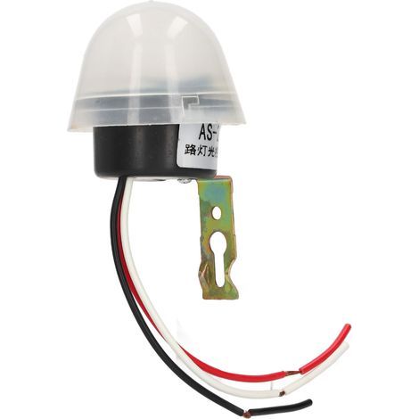 Lichtschrankensteuerung 10A, störungsfrei, regensicher, hochempfindlicher Fotosensor für Außenbeleuchtung, 220 V AC (1/5)