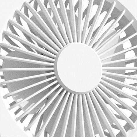 Ventilateur de Bureau Portable Rechargeable Longue Endurance Ultra-Mince avec Flux D'Air Puissant Ventilateur de Bureau Pliable et (1/5)