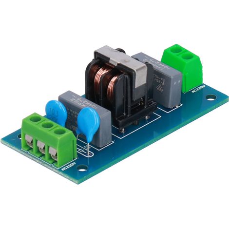 Carte de filtrage, alimentation, module de filtre passe-bas, outil d'amélioration sonore EMI 220 V 2 A (1/5)