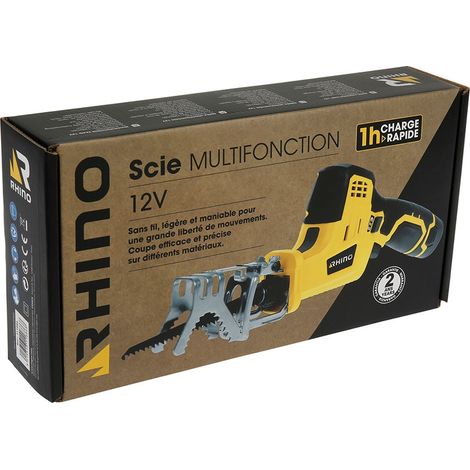 SCIE MULTIFONCTION 12V RHINO