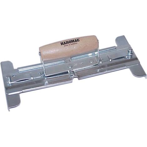 Lve-assiettes avec poigne en bois, rglable, 30-50 cm