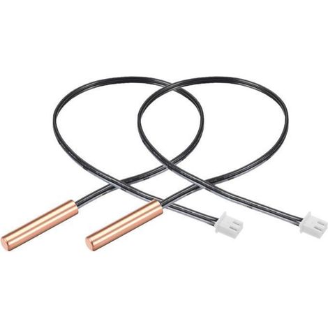 Capteur Température 2Pcs 5K 40cm NTC Thermistance Sonde Cuivre Sensible Résistance électronique Temp pour (1/3)