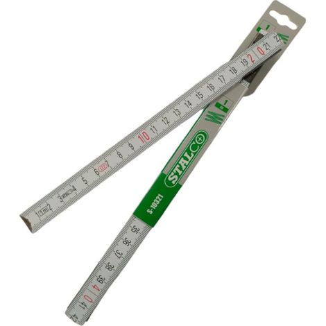 Cinta métrica de madera plegable de 1 m (1/2)