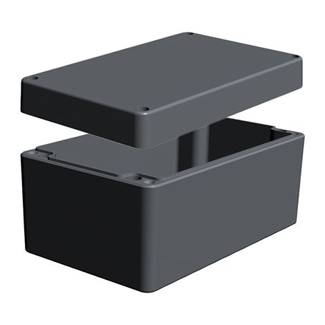 Boîtier RS PRO en Aluminium, 160 x 100 x 81mm IP66 ( Prix pour 1 )