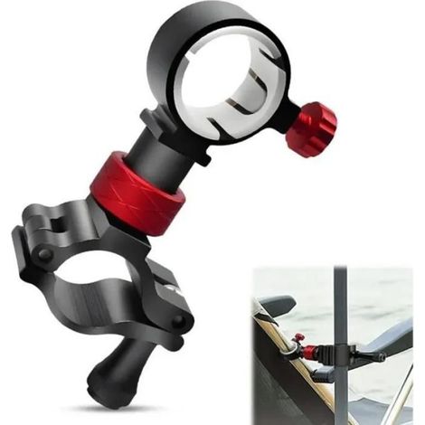 Support de parasol de pêche, en alliage d'aluminium, support de parasol de balcon, accessoire pour chaise d lan (1/4)